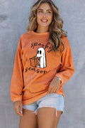 SPOOKY SEASON Graphic Sweatshirt - Teresa's Fashionista LLC