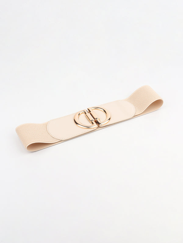 D Buckle Elastic Belt-Teresa's Fashionista LLC