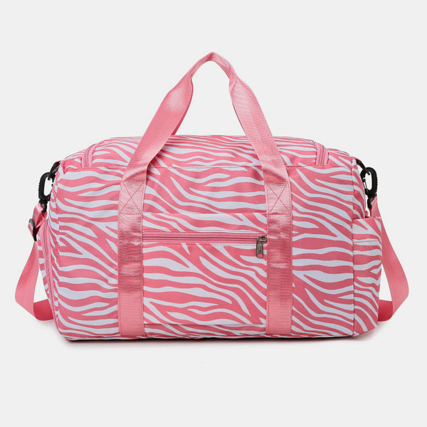 Oxford Cloth Animal Print Travel Bag-Teresa's Fashionista LLC