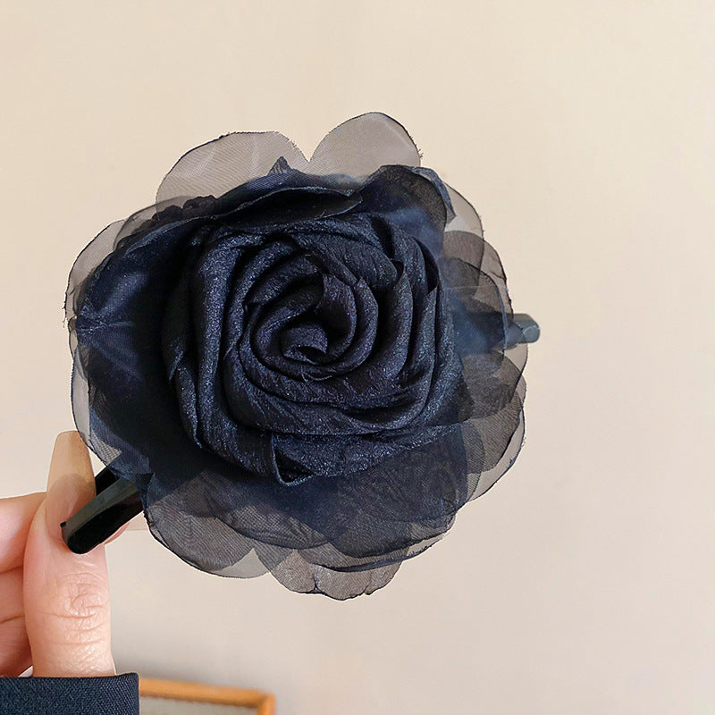 Flower Acrylic Hair Claw Clip - Teresa's Fashionista LLC