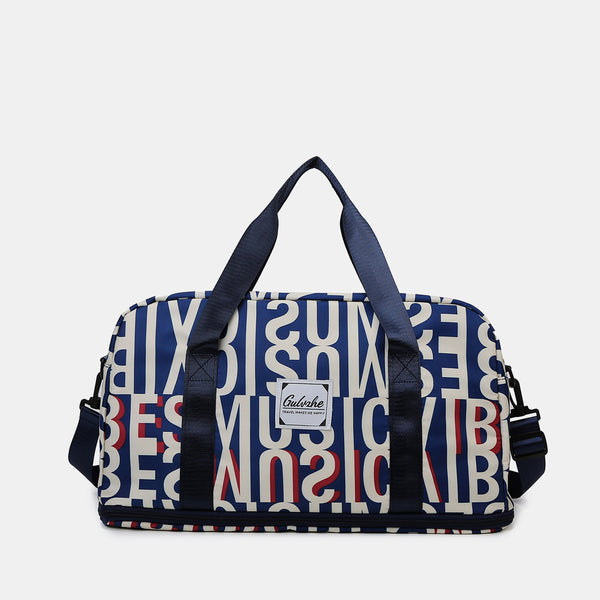 Oxford Cloth Printed Travel Bag-Teresa's Fashionista LLC