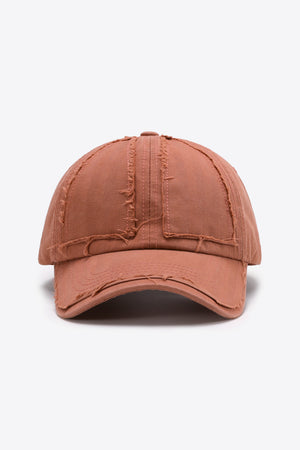 Distressed Adjustable Baseball Cap-Teresa's Fashionista LLC