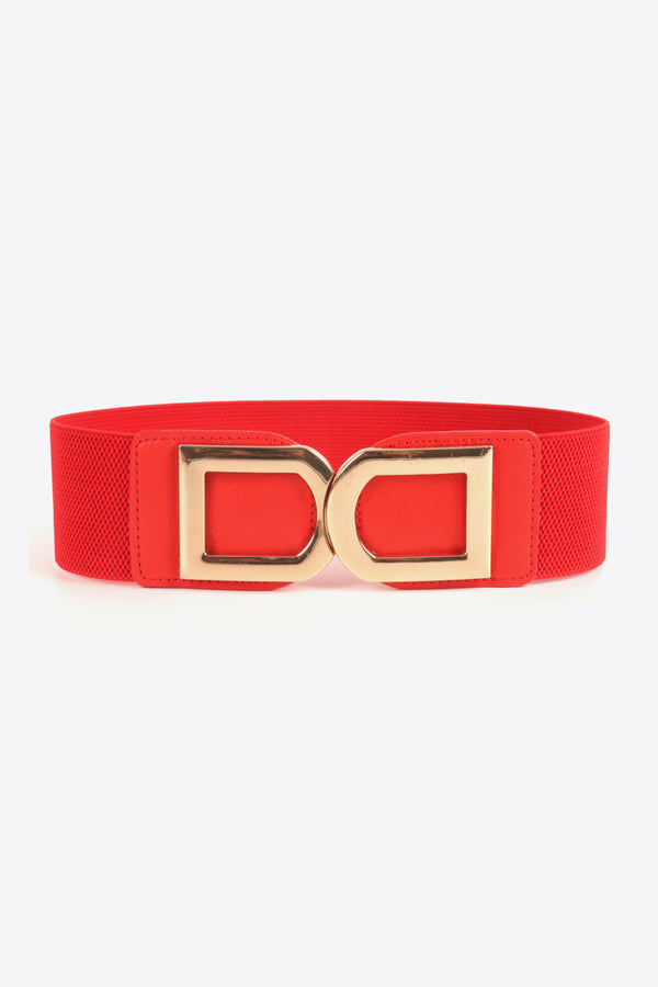 Double D Buckle PU Belt-Teresa's Fashionista LLC