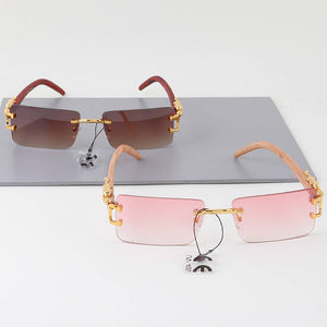 Grazing Cheetah Pillar Sunglasses