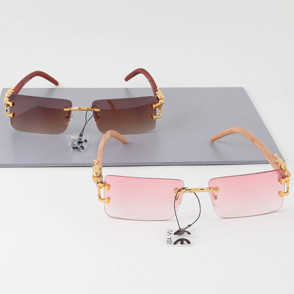 Grazing Cheetah Pillar Sunglasses