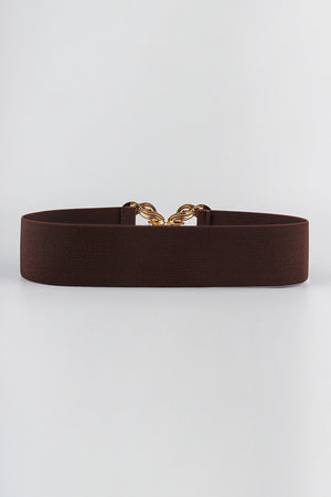 Zinc Alloy Buckle Elastic Belt-Teresa's Fashionista LLC