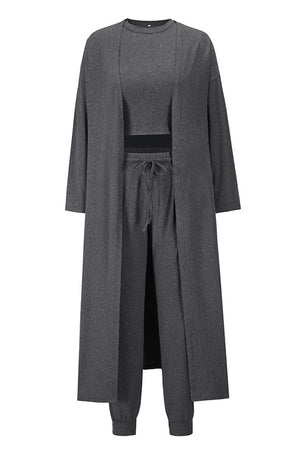 Tank, Pants, and Cardigan Set with Pockets-Teresa's Fashionista LLC
