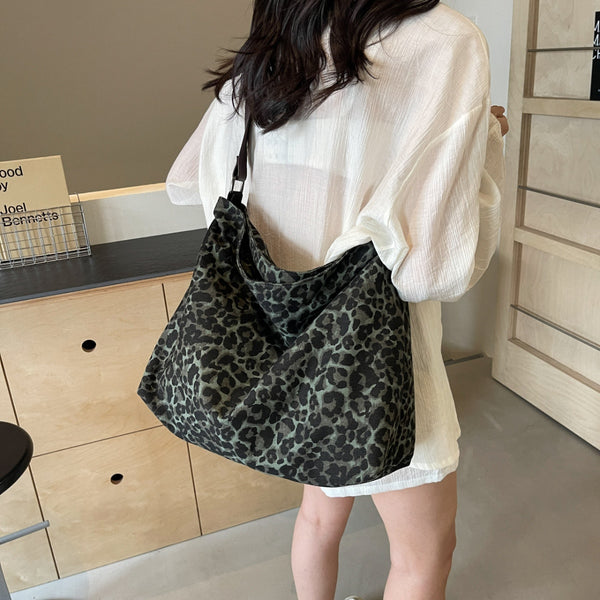 Leopard Adjustable Strap Tote Bag-Teresa's Fashionista LLC