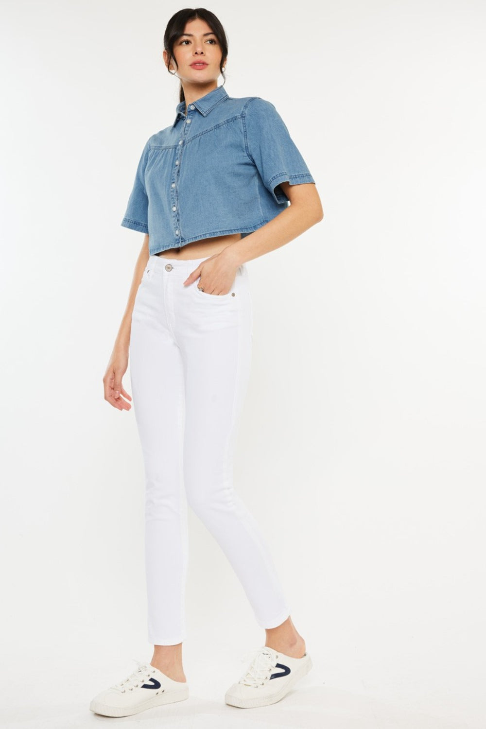 Kancan High Rise Ankle Skinny Jeans - Teresa's Fashionista LLC