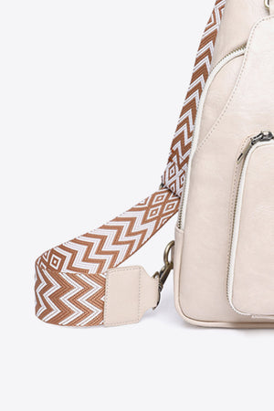 Adored Take A Trip PU Leather Sling Bag-Teresa's Fashionista LLC