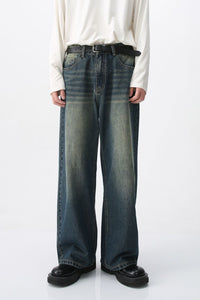 Wide Leg Jeans with Pockets