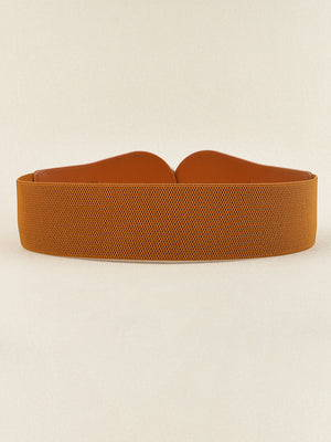 PU Elastic Wide Belt-Teresa's Fashionista LLC