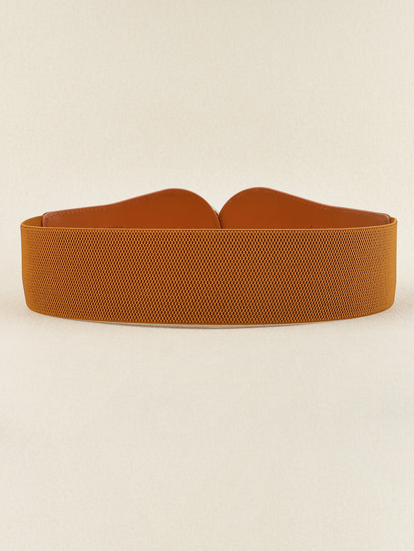 PU Elastic Wide Belt-Teresa's Fashionista LLC