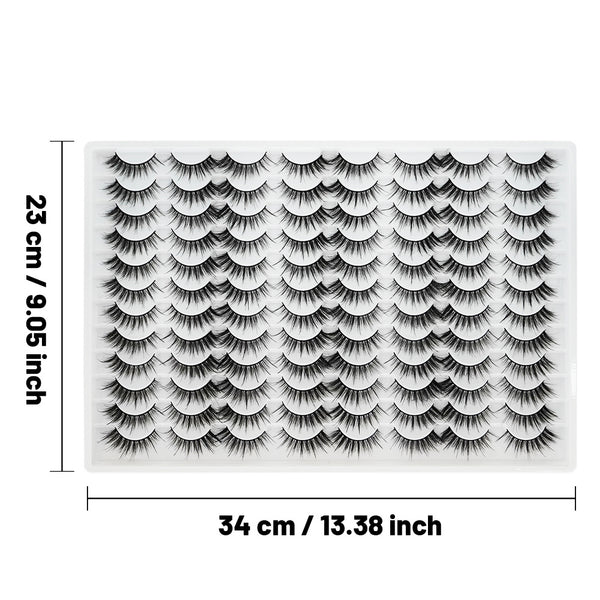 3D False Eyelashes Are Multi-layered, Realistic, Soft And Comfortable