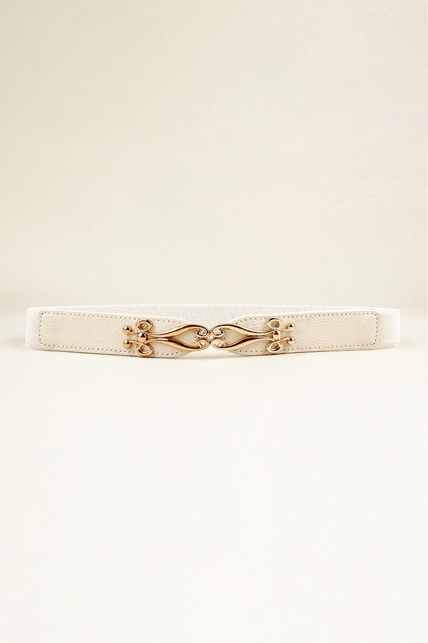 Alloy Buckle Elastic Belt-Teresa's Fashionista LLC