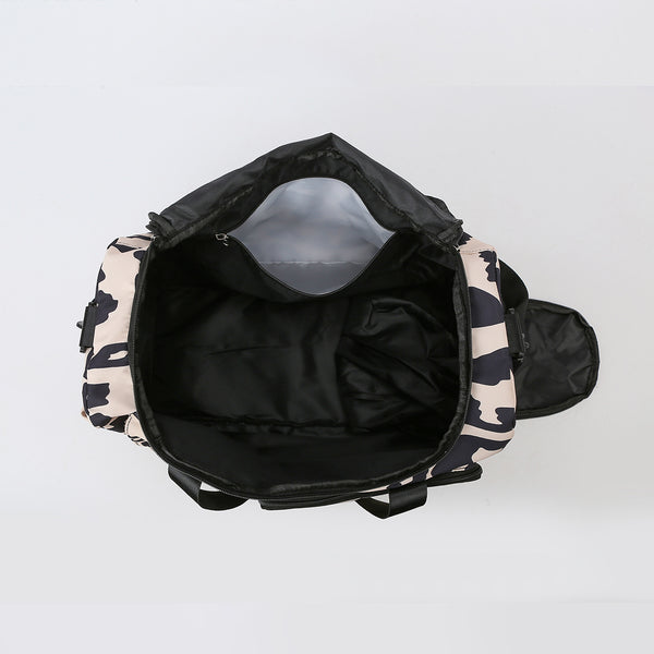 Oxford Cloth Animal Print Travel Bag-Teresa's Fashionista LLC