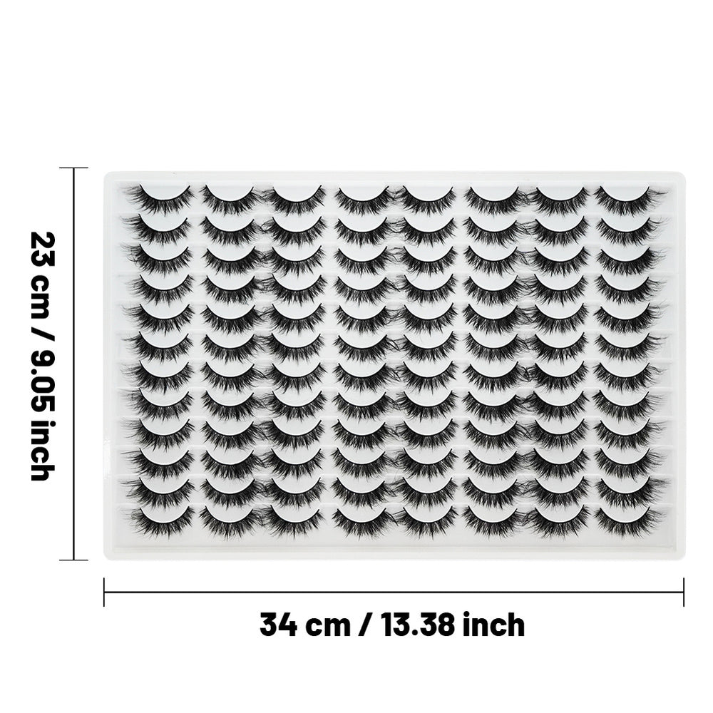 3D False Eyelashes Are Multi-layered, Realistic, Soft And Comfortable
