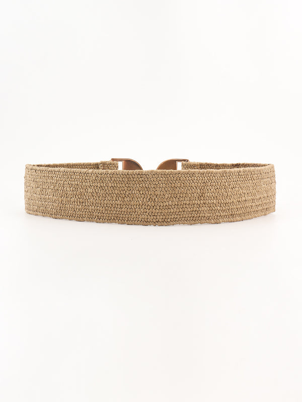 Alloy Buckle Elastic Belt-Teresa's Fashionista LLC