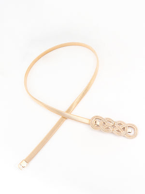 Knot Buckle Metal Belt-Teresa's Fashionista LLC