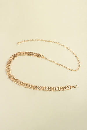 Alloy Lobster Clasp Belt-Teresa's Fashionista LLC