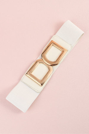 Double D Buckle PU Belt-Teresa's Fashionista LLC