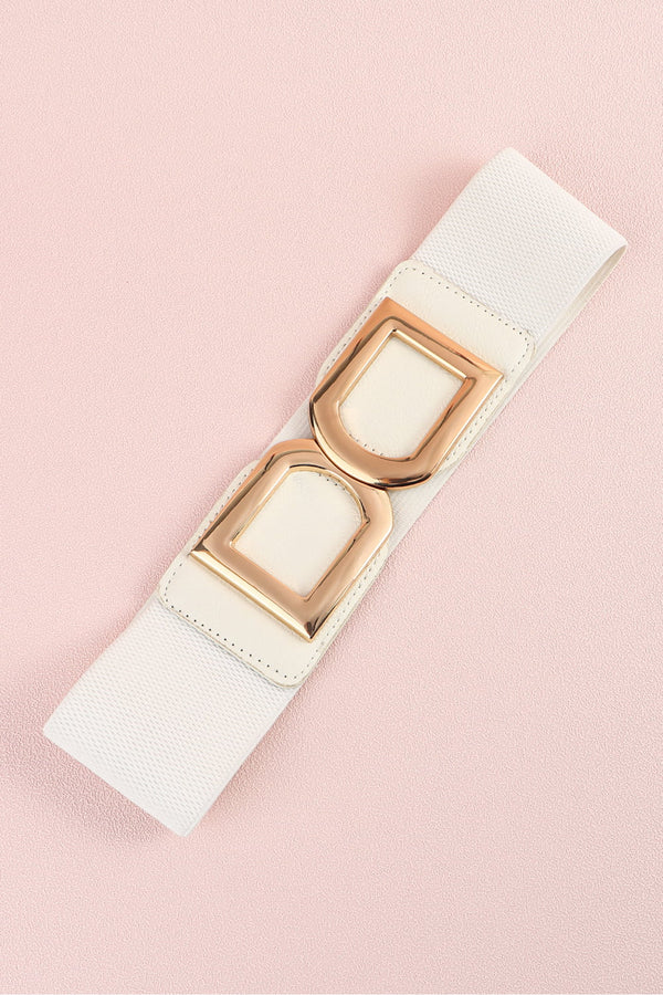 Double D Buckle PU Belt-Teresa's Fashionista LLC