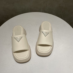 PU Leather Platform Sandals-Teresa's Fashionista LLC