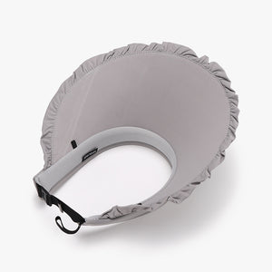 Frill Adjustable Ice Silk Sun Hat-Teresa's Fashionista LLC