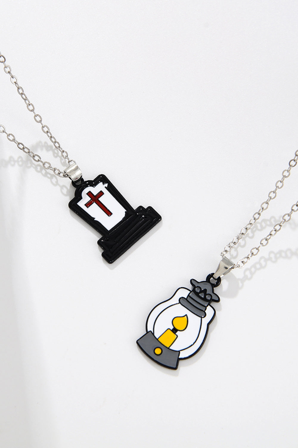 Two-Piece Halloween Theme Necklace Set - Teresa's Fashionista LLC