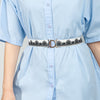 Toggle Clasp Elastic Belt-Teresa's Fashionista LLC