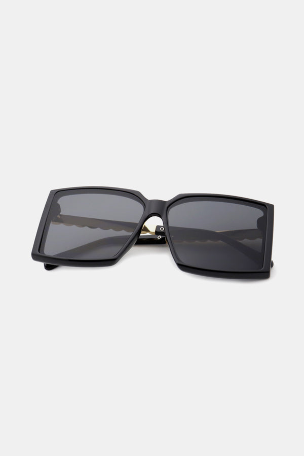 Polycarbonate Frame Square Sunglasses-Teresa's Fashionista LLC
