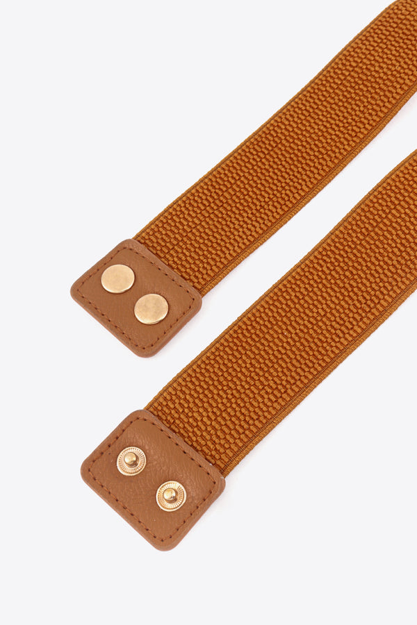Chain Detail Elastic Belt-Teresa's Fashionista LLC