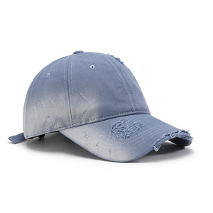 Distressed Adjustable Cotton Hat-Teresa's Fashionista LLC