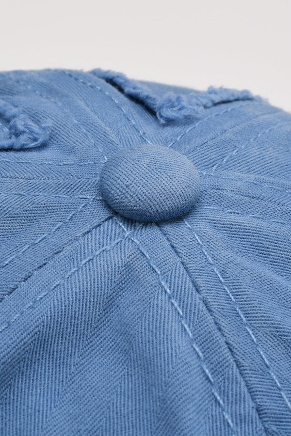 Distressed Adjustable Baseball Cap-Teresa's Fashionista LLC