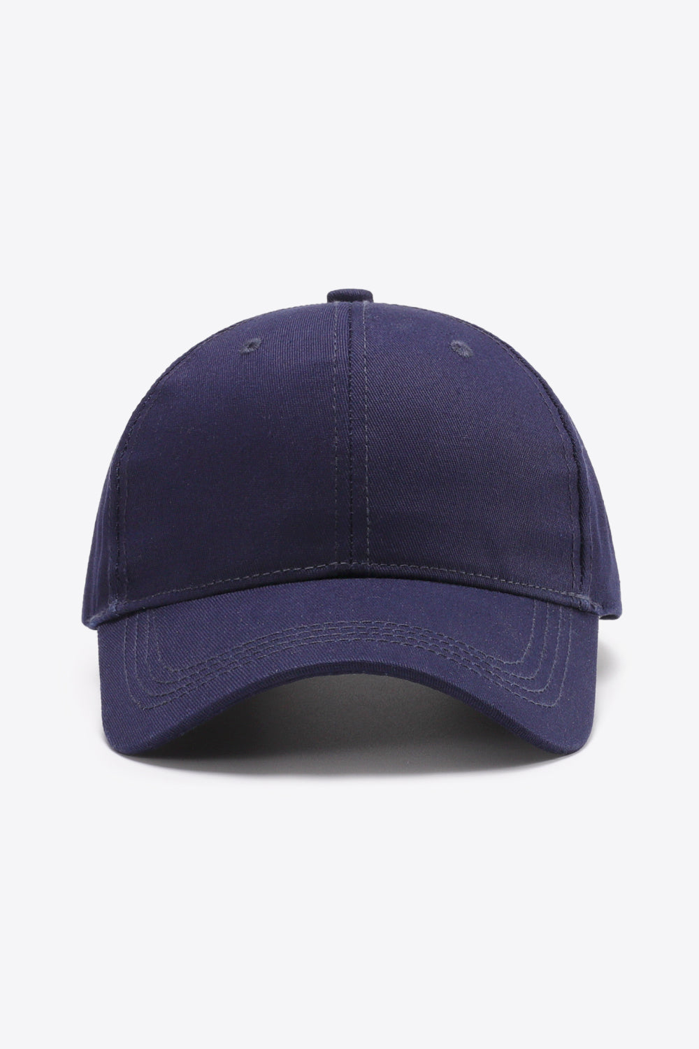Plain Adjustable Cotton Baseball Cap-Teresa's Fashionista LLC