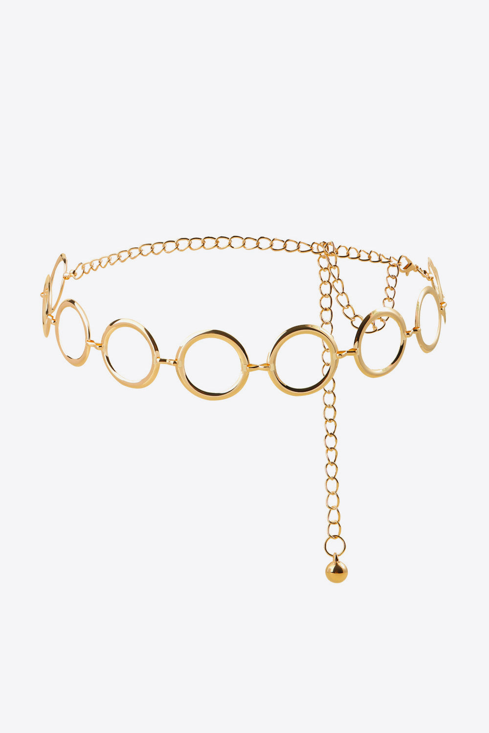 Circle Ring Chain Belt-Teresa's Fashionista LLC