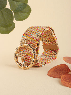 Multicolored Wide Belt-Teresa's Fashionista LLC