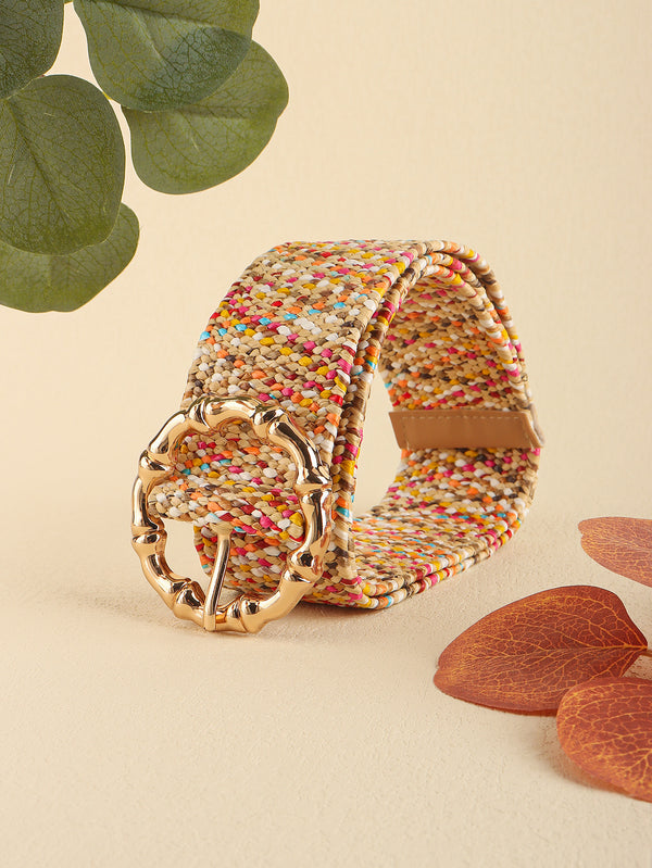 Multicolored Wide Belt-Teresa's Fashionista LLC