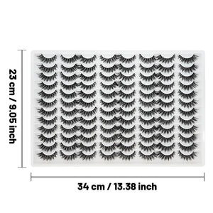 3D False Eyelashes Are Multi-layered, Realistic, Soft And Comfortable