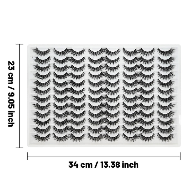 3D False Eyelashes Are Multi-layered, Realistic, Soft And Comfortable