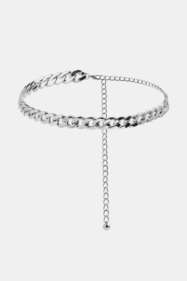 Adjustable Curb Chain Belt-Teresa's Fashionista LLC