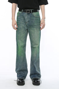 Mid Rise Men's Jeans with Pockets