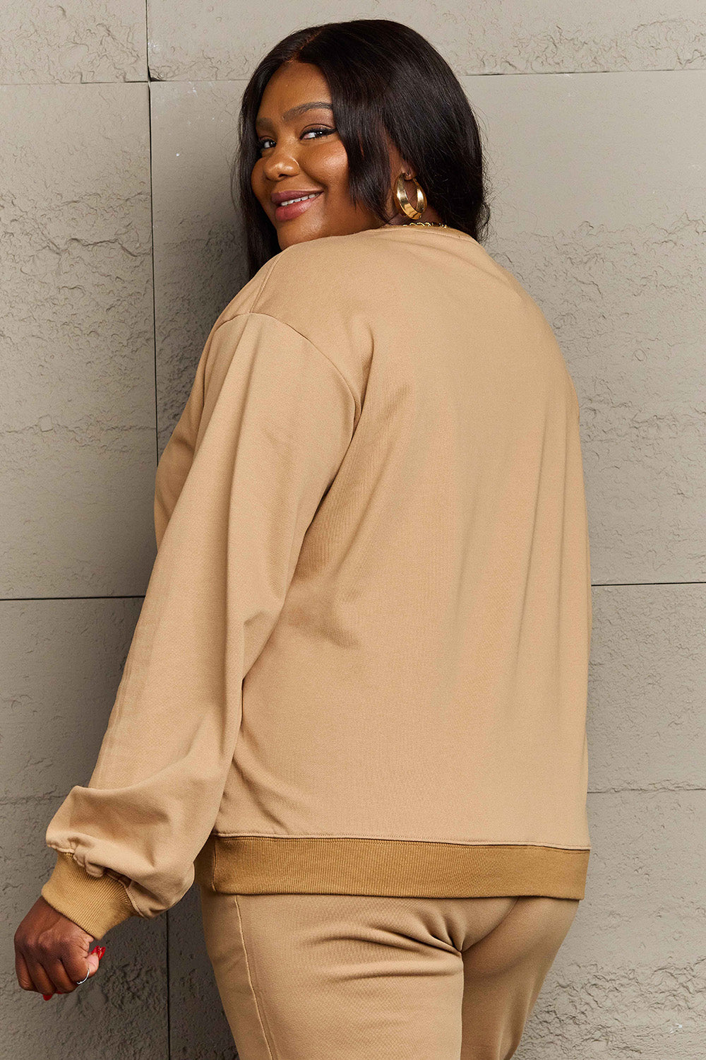 Simply Love Full Size HAPPY HALLOWEEN Graphic Sweatshirt - Teresa's Fashionista LLC
