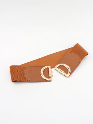 D Buckle Elastic Belt-Teresa's Fashionista LLC