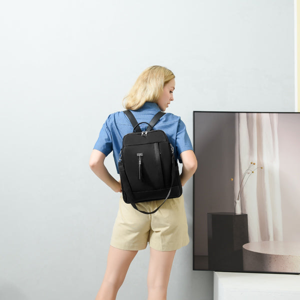 Tassel Oxford Cloth Backpack Bag-Teresa's Fashionista LLC