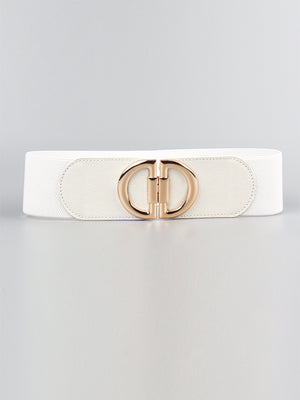 D Buckle Elastic Belt-Teresa's Fashionista LLC
