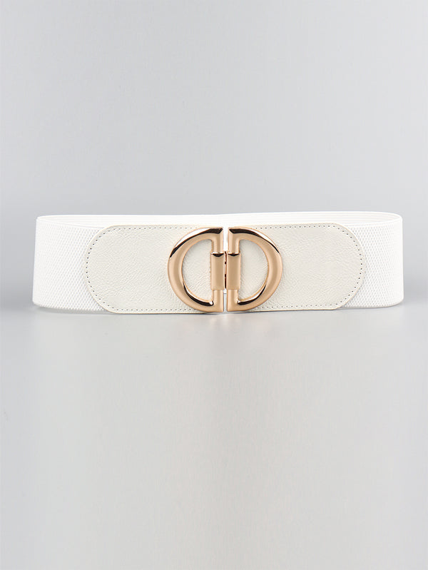 D Buckle Elastic Belt-Teresa's Fashionista LLC