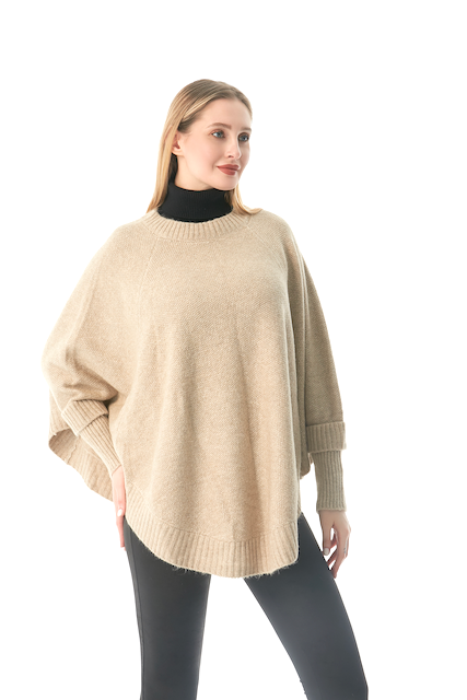 CP22129 Brighton Sweater Poncho