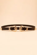 Double Buckle PU Leather Belt-Teresa's Fashionista LLC