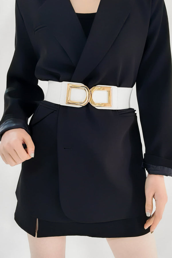 Double D Buckle PU Belt-Teresa's Fashionista LLC